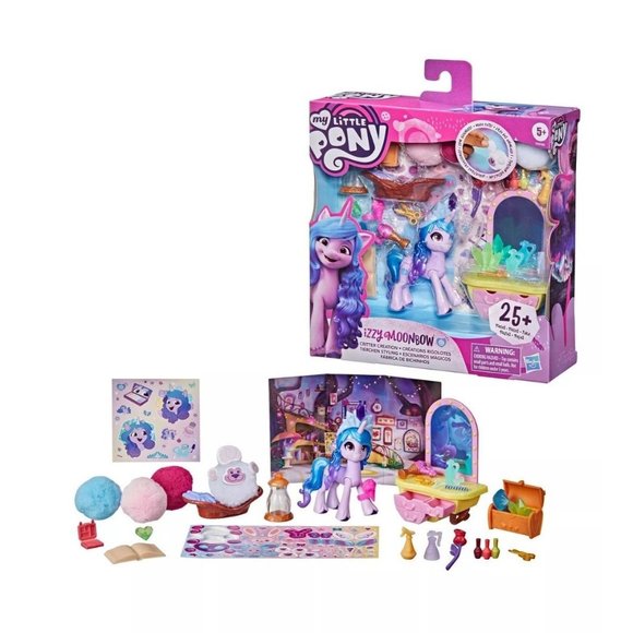 My Little Pony Toys My Little Pony Izzy Moonbow Critter Creation